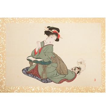 Album with 13 shunga paintings